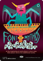 Font of Mythos (Rainbow Foil) [Secret Lair Drop Series]