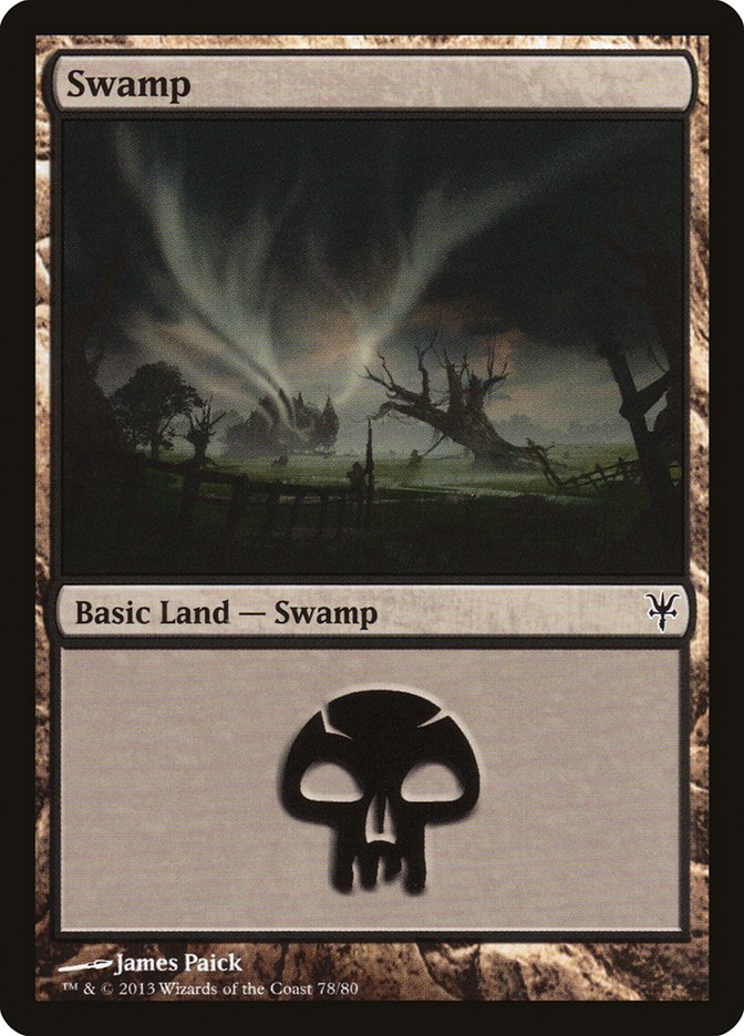 Swamp (78) [Duel Decks: Sorin vs. Tybalt] 