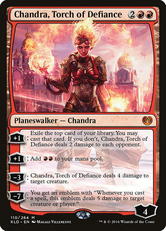Chandra, Torch of Defiance - Español [Kaladesh]