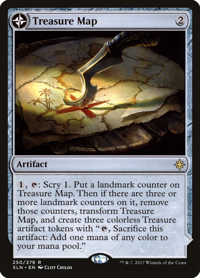 Treasure Map // Treasure Cove [Ixalan] - Español