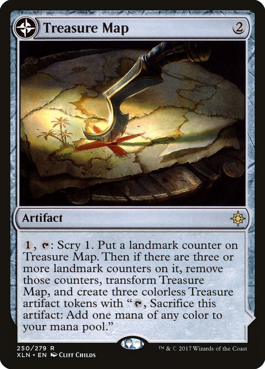 Treasure Map // Treasure Cove [Ixalan] - Español