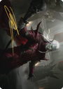 Baeloth Barrityl, Entertainer Art Card (Gold-Stamped Signature) [Commander Legends: Battle for Baldur's Gate Art Series] 