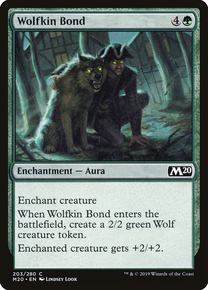Wolfkin Bond [Core Set 2020] 