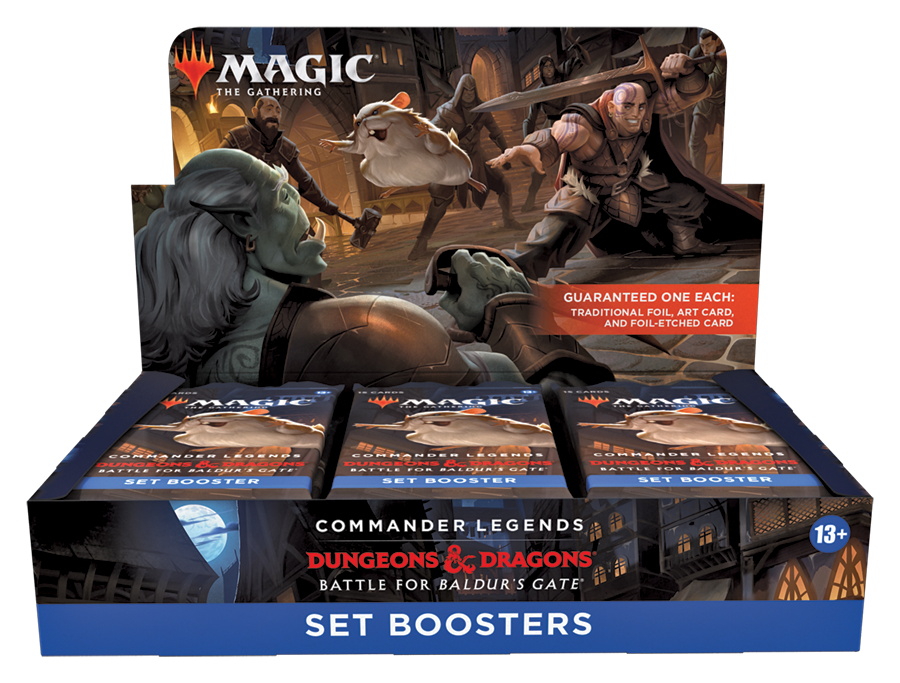 MTG Commander Legends Battle for Baldur s Gate Set Booster  - Ingles