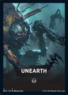 Unearth Theme Card [The Brothers' War Tokens]