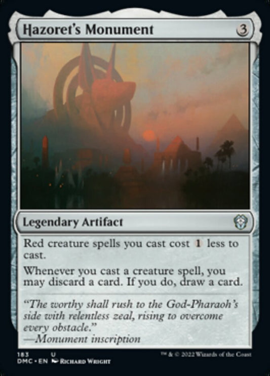 Hazoret's Monument [Dominaria United Commander] 
