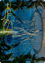 Tanglepool Bridge Art Card (Gold-Stamped Signature) [Modern Horizons 2 Art Series]