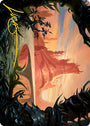 Slagwoods Bridge Art Card (Gold-Stamped Signature) [Modern Horizons 2 Art Series]