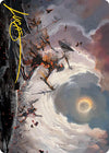 Damn Art Card (Gold-Stamped Signature) [Modern Horizons 2 Art Series]