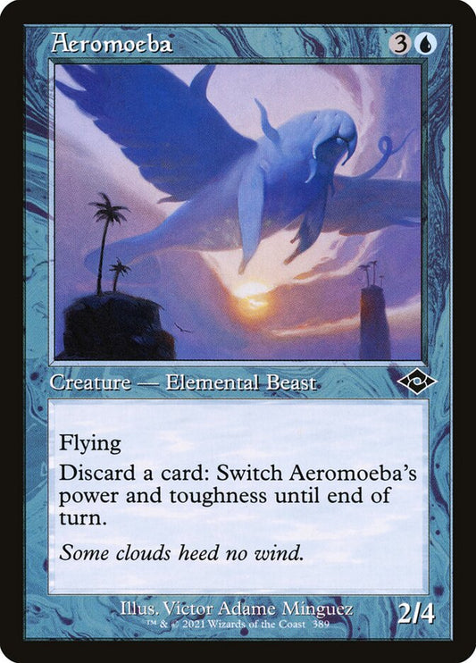 Aeromoeba (Retro Foil Etched) [Modern Horizons 2]