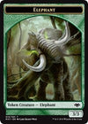 Elephant (012) // Spirit (016) Double-Sided Token [Modern Horizons Tokens]