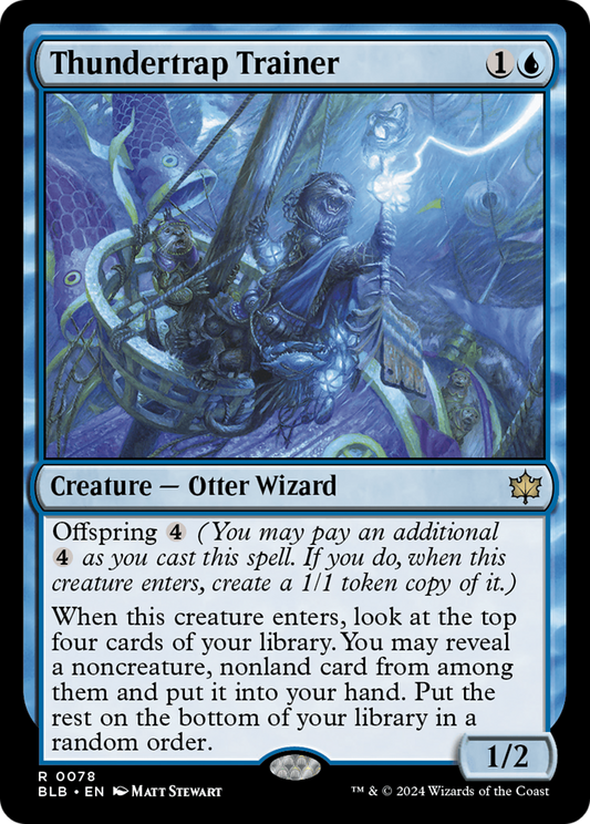 Thundertrap Trainer - Español [Bloomburrow]