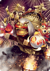 March of Reckless Joy Art Card [Kamigawa: Neon Dynasty Art Series]