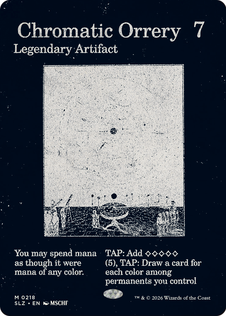 Chromatic Orrery (0218) [Secret Lair x MSCHF: The Zeta Set]
