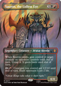 Sauron, the Lidless Eye (Borderless) (Surge Foil) [The Hobbit: Eternal-Legal]