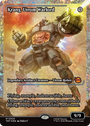 Krang, Utrom Warlord (Showcase) (Fracture Foil) [Teenage Mutant Ninja Turtles]