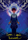 Brainstorm Art Card (Gold-Stamped Signature) [Strixhaven: School of Mages Art Series]