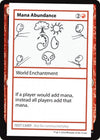 Mana Abundance (2021 Edition) [Mystery Booster Playtest Cards]