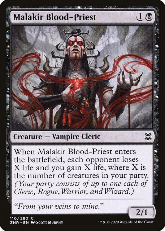 Malakir Blood-Priest [Zendikar Rising] 