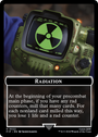 Radiation // Robot Double-Sided Token [Fallout Tokens] 