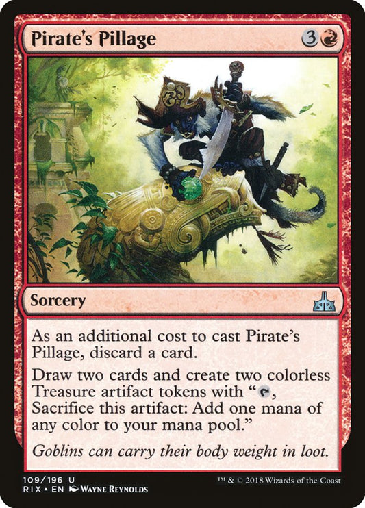 Pirate's Pillage [Rivals of Ixalan] - Español