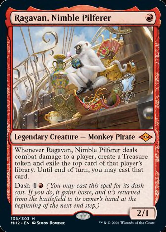 Ragavan, Nimble Pilferer [Modern Horizons 2] - Español
