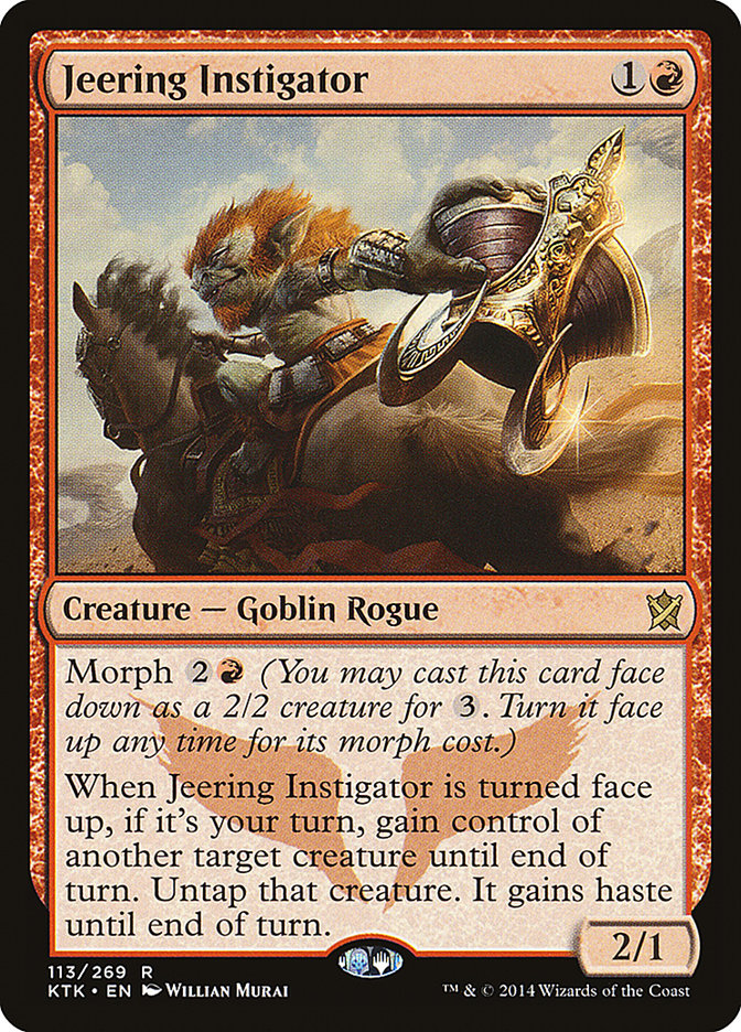Jeering Instigator [Khans of Tarkir] - Español