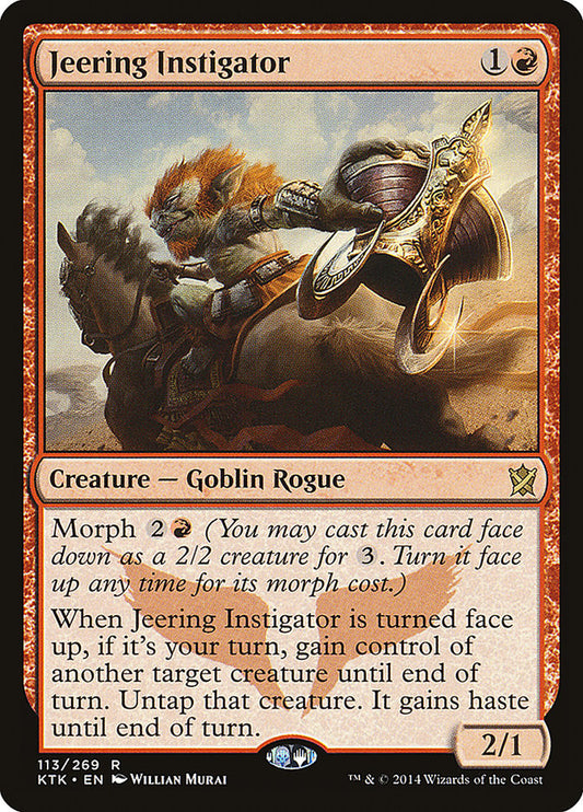 Jeering Instigator [Khans of Tarkir] - Español