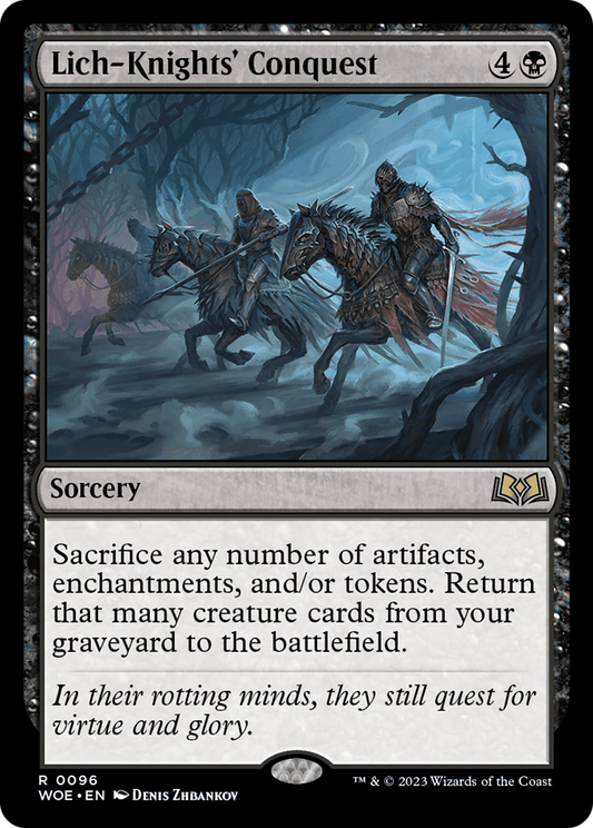 Lich-Knights' Conquest [Wilds of Eldraine] - Español