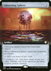 Glistening Sphere (Extended Art) [Phyrexia: All Will Be One Commander]