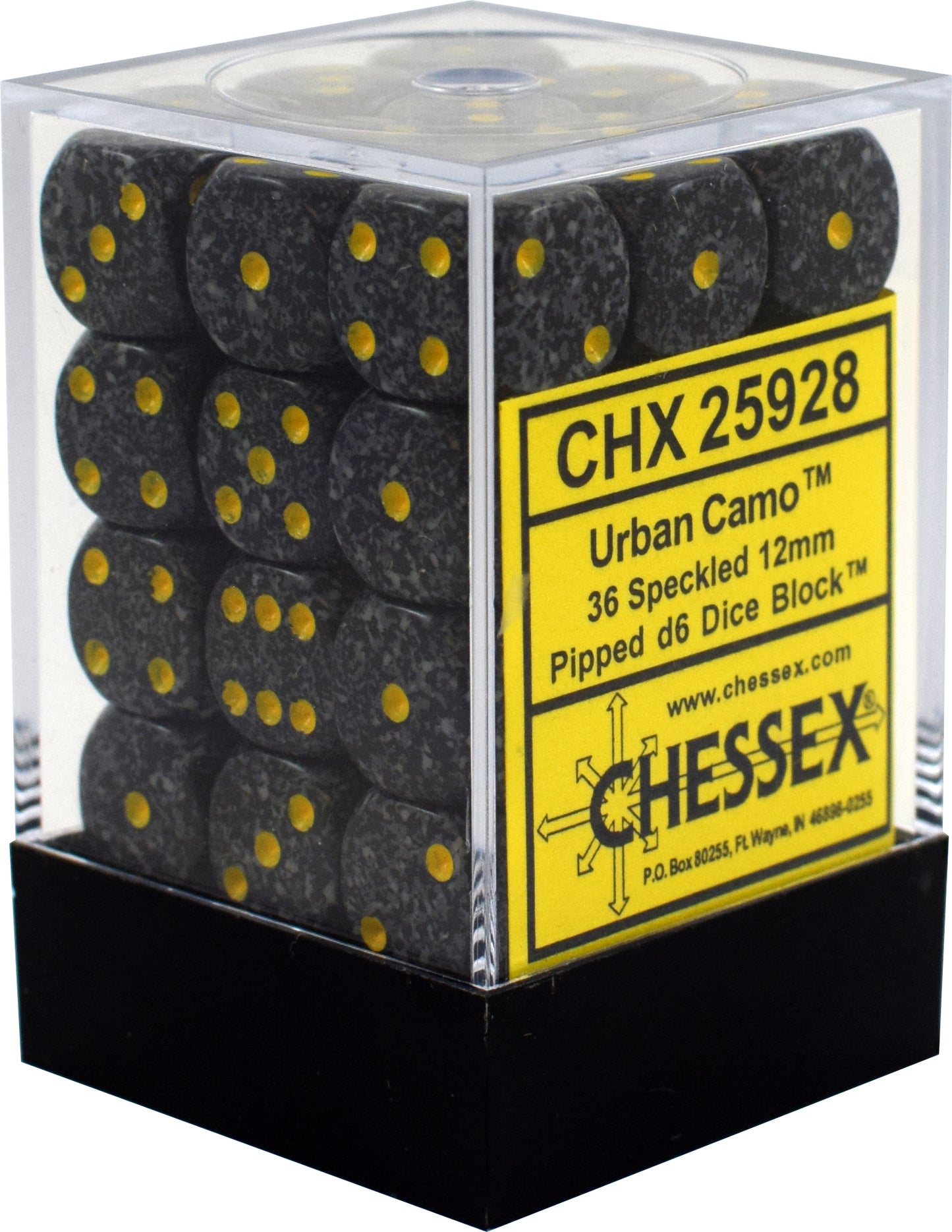 DADOS CHESSEX 12MM URBAN CAMO SPECKLED