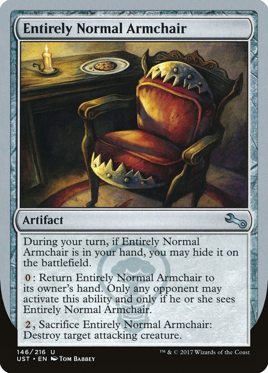 Entirely Normal Armchair [Unstable] 