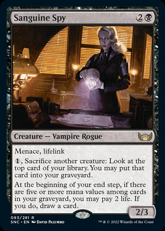 Sanguine Spy [Streets of New Capenna] - Español
