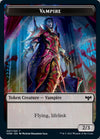 Human (001) // Vampire (007) Double-Sided Token [Innistrad: Crimson Vow Tokens]