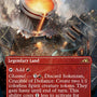 Sokenzan, Crucible of Defiance (Borderless Alternate Art) [Kamigawa: Neon Dynasty]