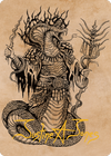 Sivriss, Nightmare Speaker Art Card (51) (Gold-Stamped Signature) [Commander Legends: Battle for Baldur's Gate Art Series]