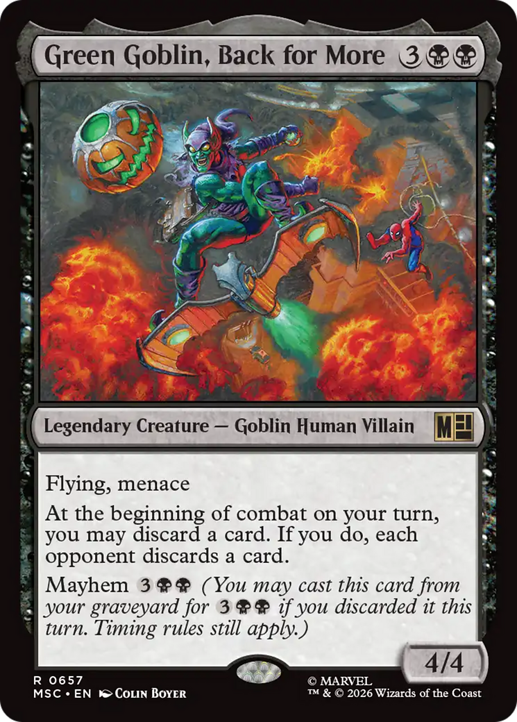 Green Goblin, Back for More [Marvel Super Heroes Commander]