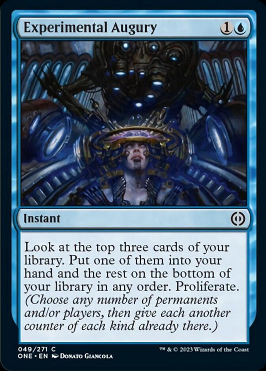 Experimental Augury [Phyrexia: All Will Be One] - Español