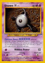 Unown [X] (30/105) [Neo Destiny Unlimited]