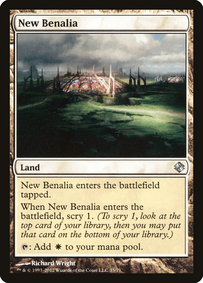 New Benalia [Duel Decks: Venser vs. Koth] 