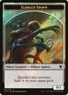 Eldrazi Spawn // Vampire Double-Sided Token [Commander 2017 Tokens] 