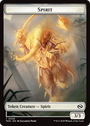 Spirit (0008) // Spirit (0009) Double-Sided Token [Tarkir: Dragonstorm Tokens]