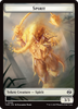 Spirit (0008) // Spirit (0009) Double-Sided Token [Tarkir: Dragonstorm Tokens]