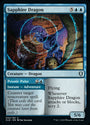 Sapphire Dragon // Psionic Pulse [Commander Legends: Battle for Baldur's Gate] 
