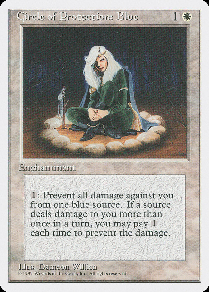 Circle of Protection: Blue [Fourth Edition] 