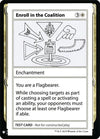 Enroll in the Coalition [Mystery Booster Playtest Cards]