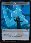 Copy // Clue Double-Sided Token [Edge of Eternities Commander Tokens]