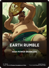 Earth Rumble Theme Card [Avatar: The Last Airbender Tokens]