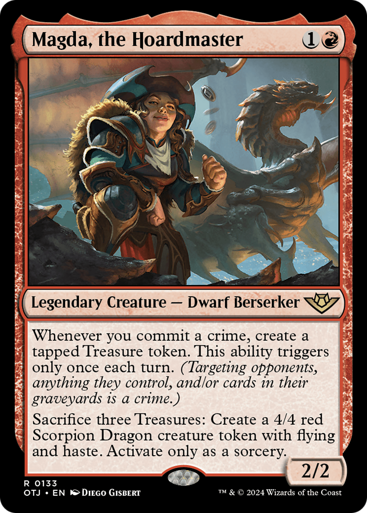 Magda, the Hoardmaster [Outlaws of Thunder Junction] - Español