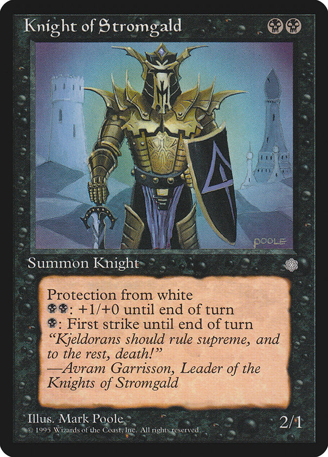 Knight of Stromgald [Ice Age] 